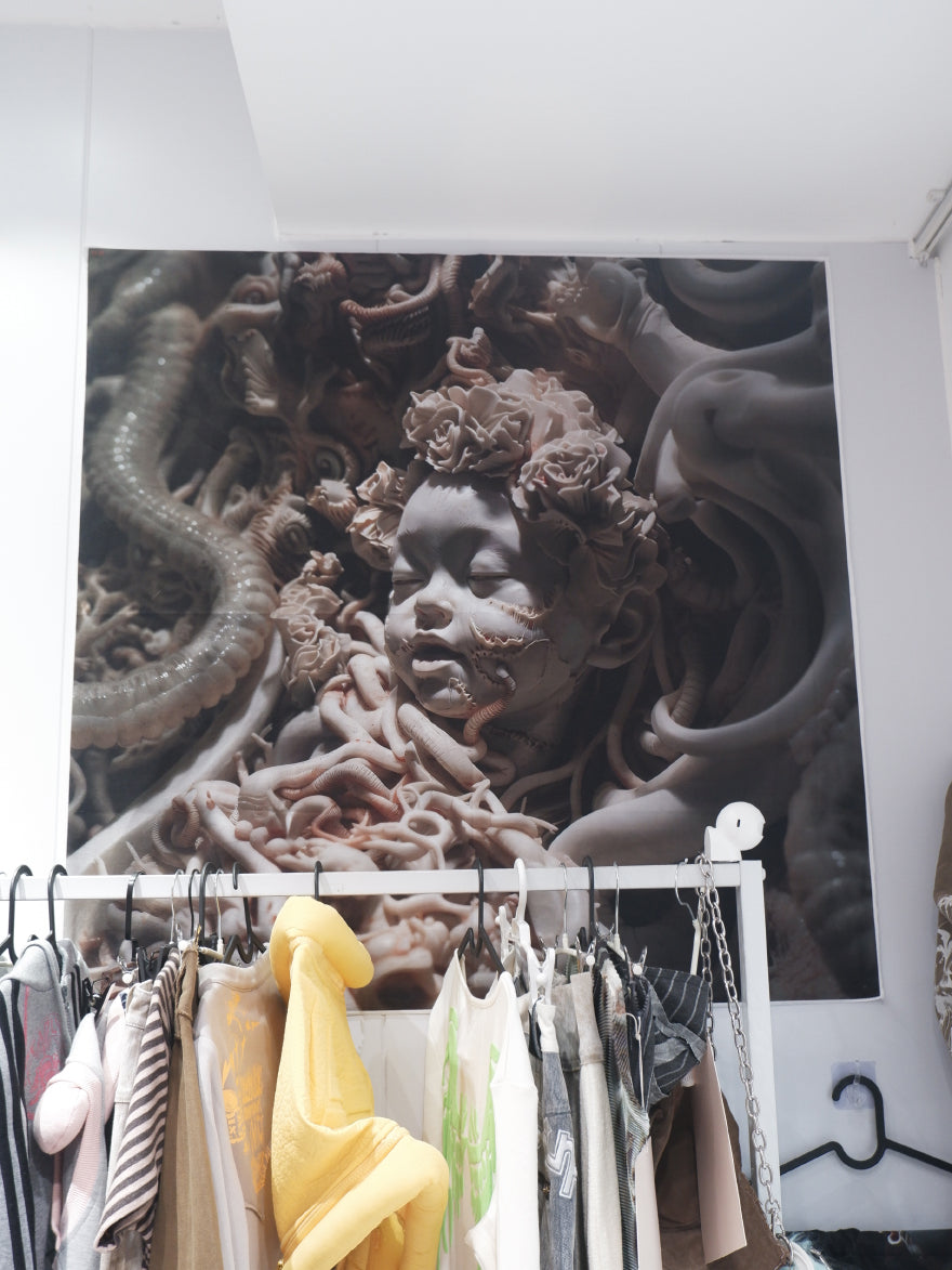 “Embryo Dream 3” POPUP limited edition hanging sofa cover tablecloth