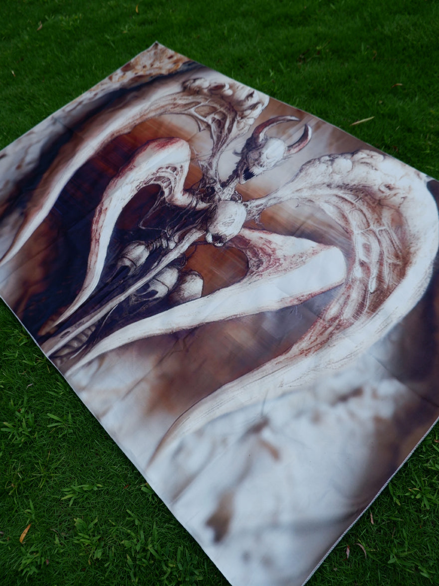 “Vine Skeleton” POPUP limited edition hanging sofa cover tablecloth