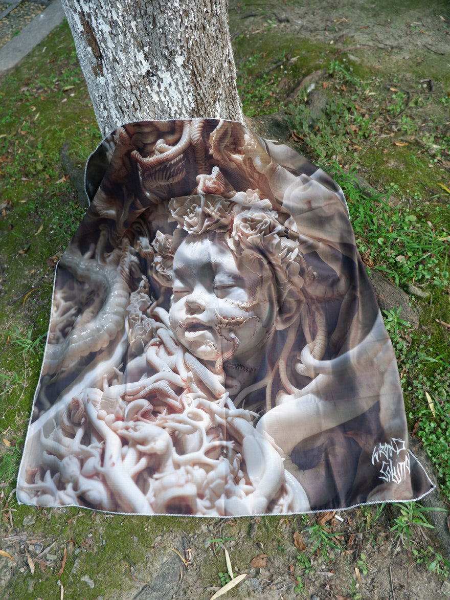 “Embryo Dream 3” POPUP limited edition hanging sofa cover tablecloth