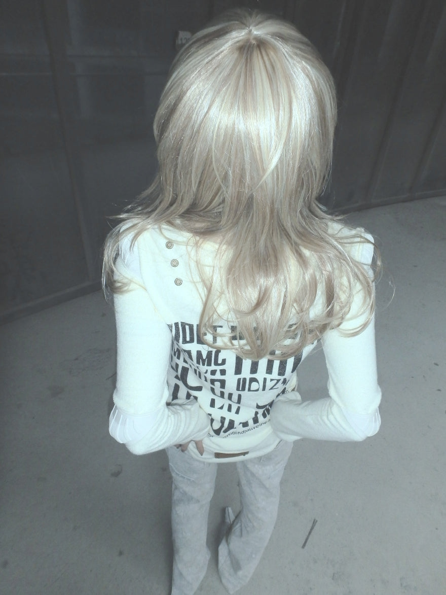 Irregular shape towel long sleeve