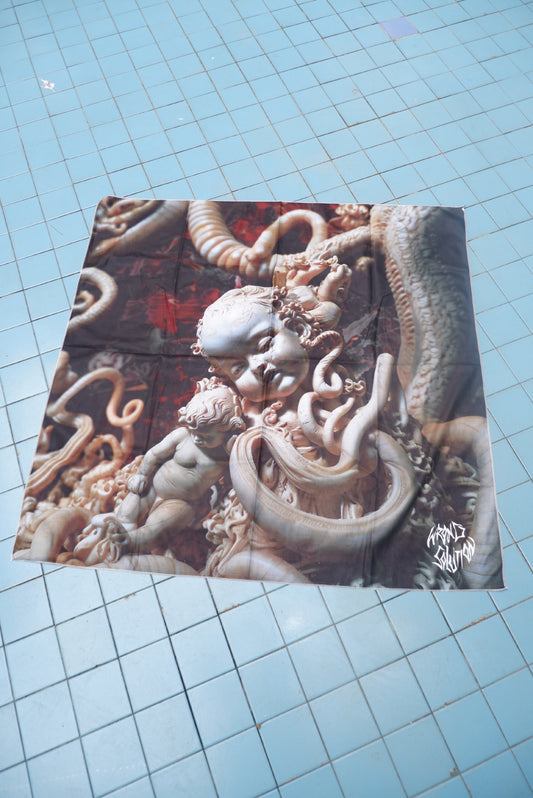 “Embryo Dream 2” POPUP limited edition hanging sofa cover tablecloth