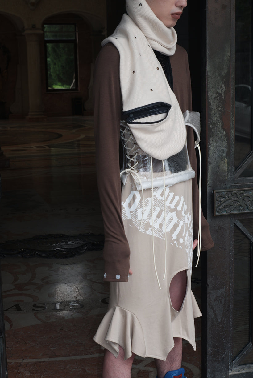 "NEVER SAY DIE" Multi-functional All-in-one Scarf Hat