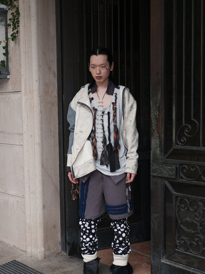 "No Words of Reasoning" basketball pile-ups long pants